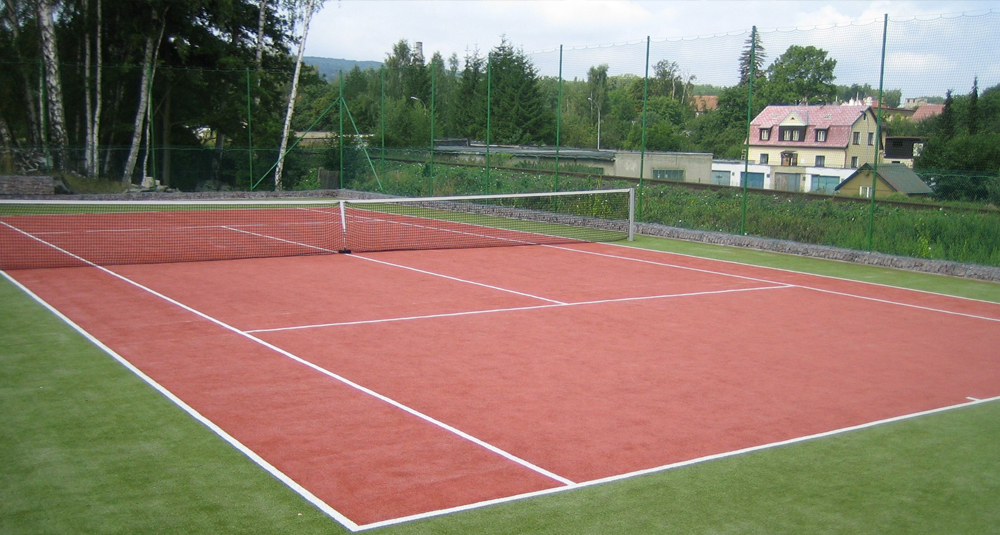 как сделать теннисный корт